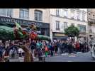 La grande parade des fêtes Jeanne d'Arc à Rouen