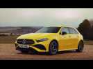 2023 Mercedes-Benz A-Class Design Preview in Yellow