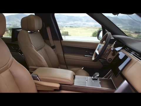 Range Rover First Edition Interior Design in Perlino
