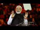 En visite à Sydney, Narendra Modi accueilli comme une rock star par la diaspora indienne
