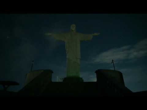 Christ the Redeemer goes dark in support of Vinicius after racist abuse