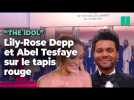 Lily-Rose Depp, Abel Tesfaye (The Weeknd) et Jennie sur le tapis rouge pour « The Idol »