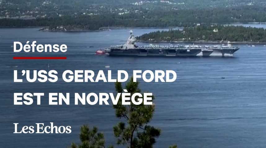 Illustration pour la vidéo Pourquoi le plus gros navire de guerre au monde visite Oslo (Moscou est furieux)