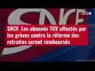 VIDÉO. SNCF : les abonnés TGV affectés par les grèves contre la réforme des retraites ser