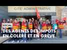 Charleville-Mézières: les agents de impôts en grève à la cité administrative