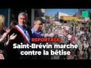 À Saint-Brévin, une marche contre « la violence et la bêtise » de l'extrême droite et pour le maire