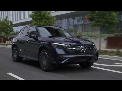 The new Mercedes-Benz 2023 GLC SUV Driving Video