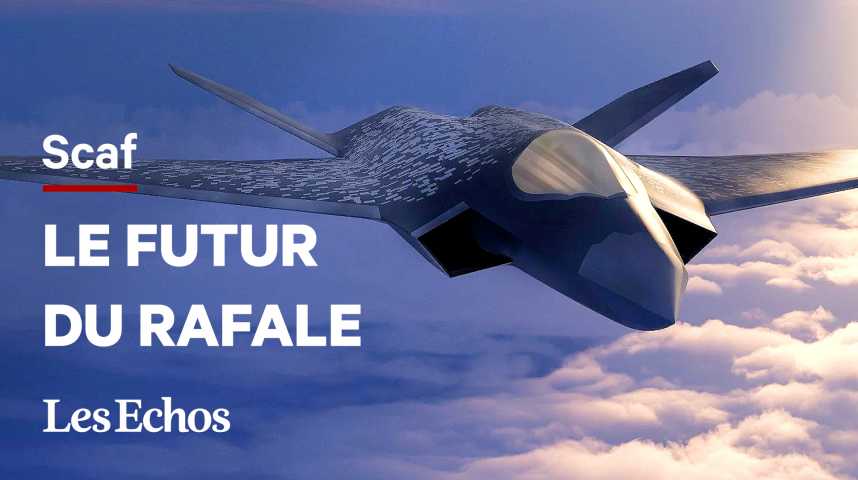 Illustration pour la vidéo 3 choses à savoir sur le Scaf, le futur avion de chasse européen