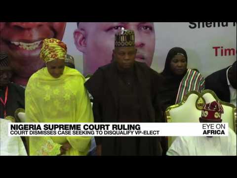Nigeria's Supreme Court dismisses case to disqualify Vice-President elect