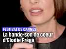 Elodie Frégé chante pour Cannes