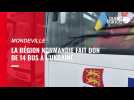 VIDÉO. La Région Normandie donne 14 bus pour les écoliers en Ukraine