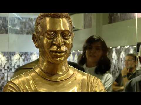 Pelé’s mausoleum in Brazil opens to public