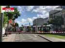 VIDÉO. Le boulevard Foch condamné après la chute d'un câble du tramway à Angers