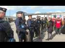 Grève chez Vertbaudet: le piquet de grève évacué par la police