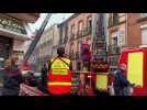 Toulouse : violent incendie dans un immeuble près de la place Belfort