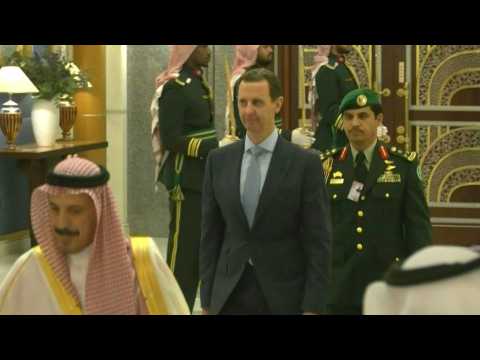 Syrian President Assad arrives for Arab League summit