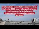 Cayeux-sur-Mer : pas de nouvelles cabines de plage au sud du chemin de planches