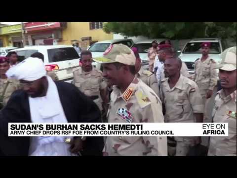 Sudan’s top general symbolically fires his paramilitary ally-turned-rival