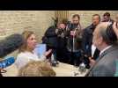 Saint-Omer : visite d'Eric Dupont-Moretti au tribunal pour inaugurer un bâtiment rénové