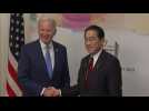 Japan's PM Kishida meets US President Biden