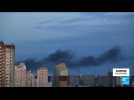 Ukraine : une pluie de missiles russes interceptée à Kiev par la défense antiaérienne