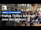 Franck Thilliez échange avec des lecteurs à Bruay-la-Buissière