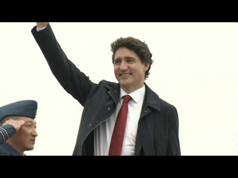 Canada PM Trudeau arrives in Japan for G7 summit