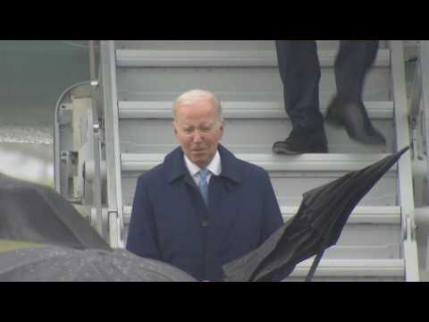 US President Biden arrives in Japan for G7 summit