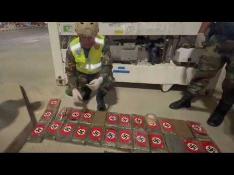 Peru seizes cocaine marked with Nazi symbols bound for Belgium