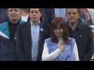 Argentina's Kirchner marks 20th anniversary of late husband's inauguration with rally