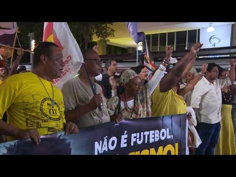Brazilians protest against racism in solidarity with Vinicius