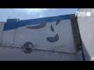 VIDÉO. Découvrez la fresque gigantesque sur le thème de la mer en cours de réalisation à Brest