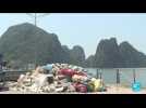 Vietnam : les paysages de la baie d'Ha Long menacés par les déchets