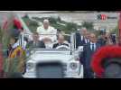 Le pape, sorti d'hôpital, préside la messe du dimanche des Rameaux