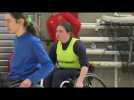 Sablé-sur-Sarthe : Découverte du hand en fauteuil