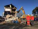 VIDÉO. Sablé-sur-Sarthe : deux immeubles de Sarthe Habitat démolis rue Fleury-sur-Orne