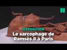 Ramsès II et son sarcophage s'installent à Paris