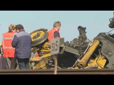 Dutch King visits site of fatal Netherlands railway crash