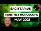 Sagittarius Horoscope May 2023. A new job, or life style approach gives you a big lift.