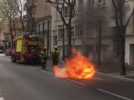 Feu manif Perpignan 6 avril