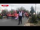 Grève du 6 avril. Près de 1500 manifestants dans les rues de Saumur contre la réforme des retraites