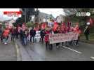 VIDÉO. Réforme des retraites : entre 800 et 1 000 personnes manifestent à Guingamp