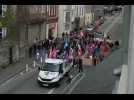 VIDEO. Vers 16 h, les manifestants à Vannes ont remonté vers l'avenue Victor-Hugo