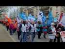 Manifestation contre la réforme des retraites, à Troyes