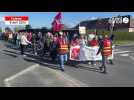 VIDÉO. Grève du 6 avril. Une centaine de personnes contre la réforme des retraites dans les rues de Falaise