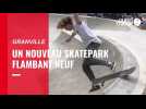 VIDÉO. Les jeunes de Granville découvrent leur tout nouveau skatepark