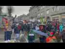 Pension reform: thousands of demonstrators in Vire, land of French PM Borne