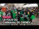 Carnaval pluvieux, Carnaval heureux à Creney-près-Troyes