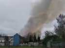 Incendie au château de Baudour