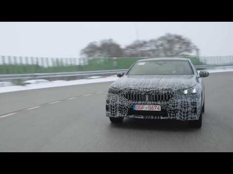 Testing the new BMW i5. Chapter 3 - Test drive near Dingolfing, Germany
